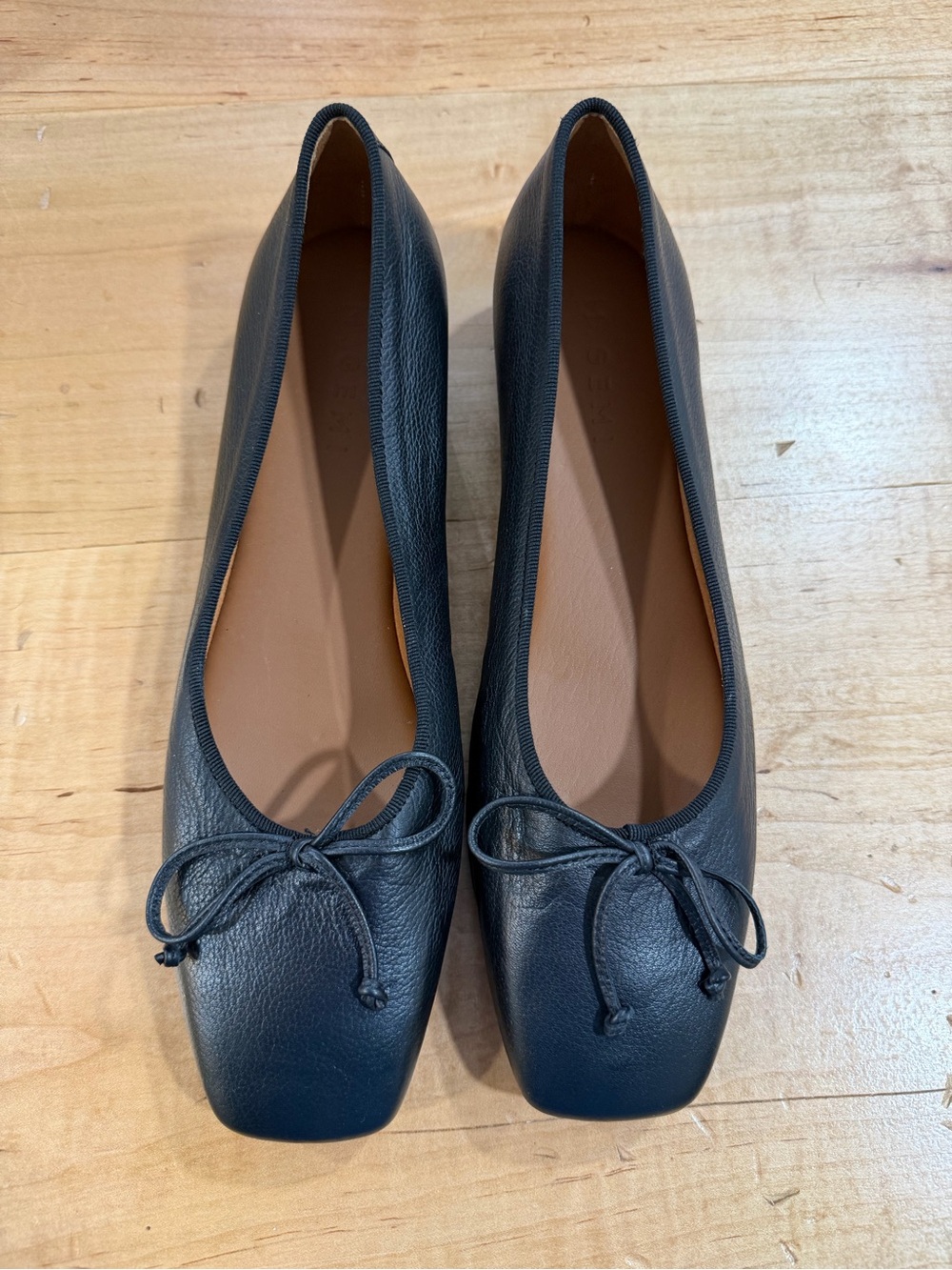 NEW M.Gemi The Danza Black Ballet Flats